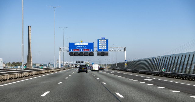 Voorbeeld afbeelding van Groot onderhoud A10 Noord tussen Watergraafsmeer en Durgerdam