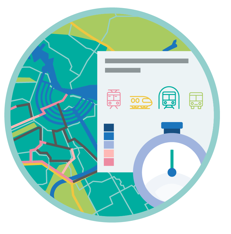 Voorbeeld afbeelding van Dashboard ov-rijtijden